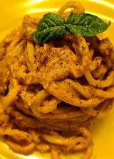 Ricetta Spaghetti al pesto di burro di arachidi