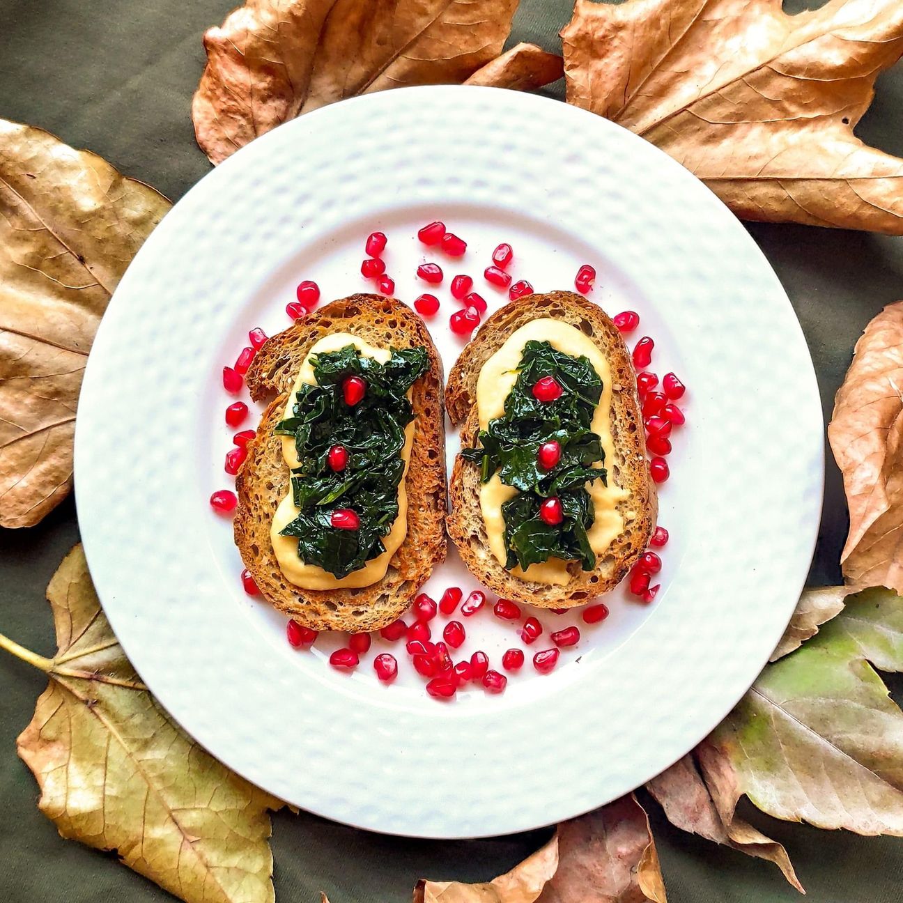 Bruschetta benvenuto autunno