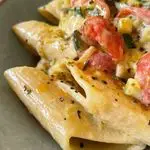 Ricetta Pasta porri, zucchine e pomodorini