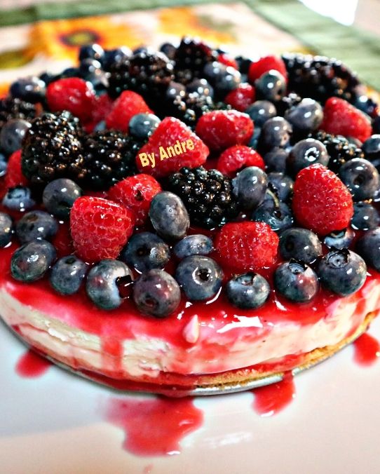 Cheesecake ai frutti di bosco