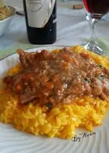 Ricetta Risotto giallo con ossobuco