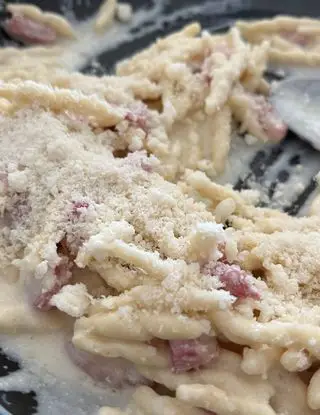 Ricetta Trofie pancetta e panna di camilla.bocsan
