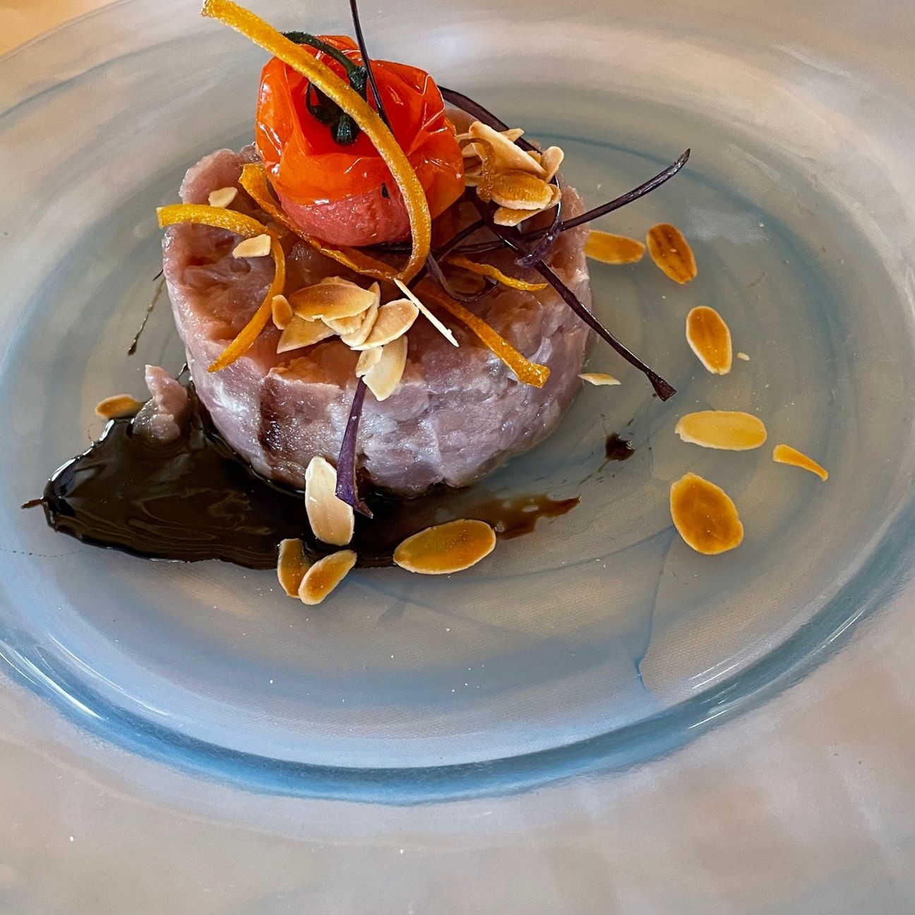 Tartare di Spada agli agrumi