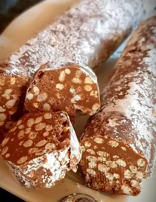 Ricetta Salame Kinder Cereali di Valentinasweet