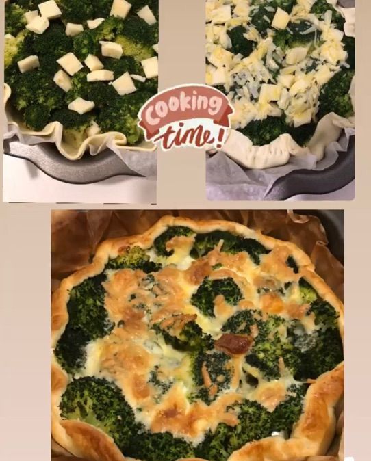 Crostata di broccoli