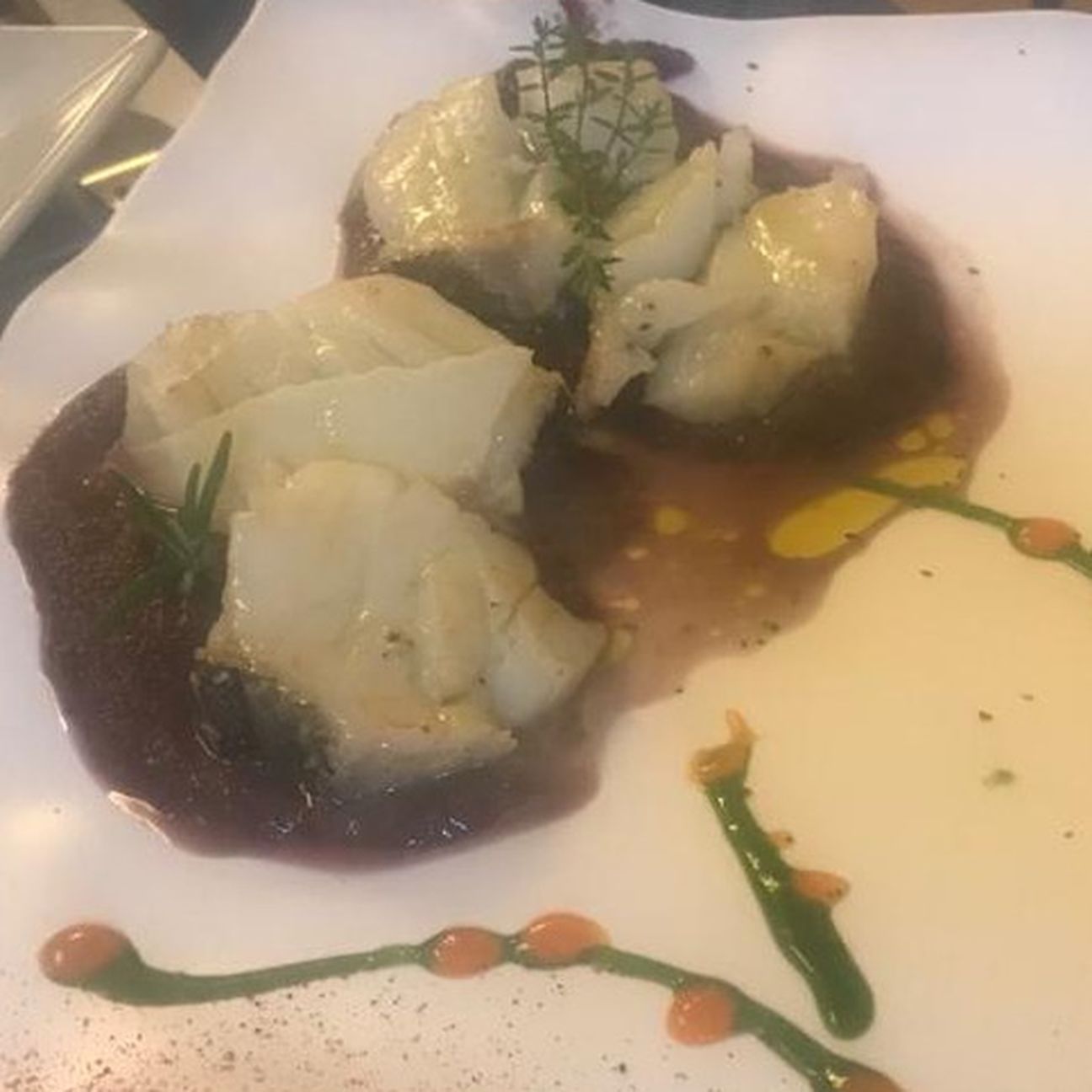 Baccalà caramellato con cipolle