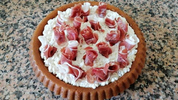 Crostata morbida salata