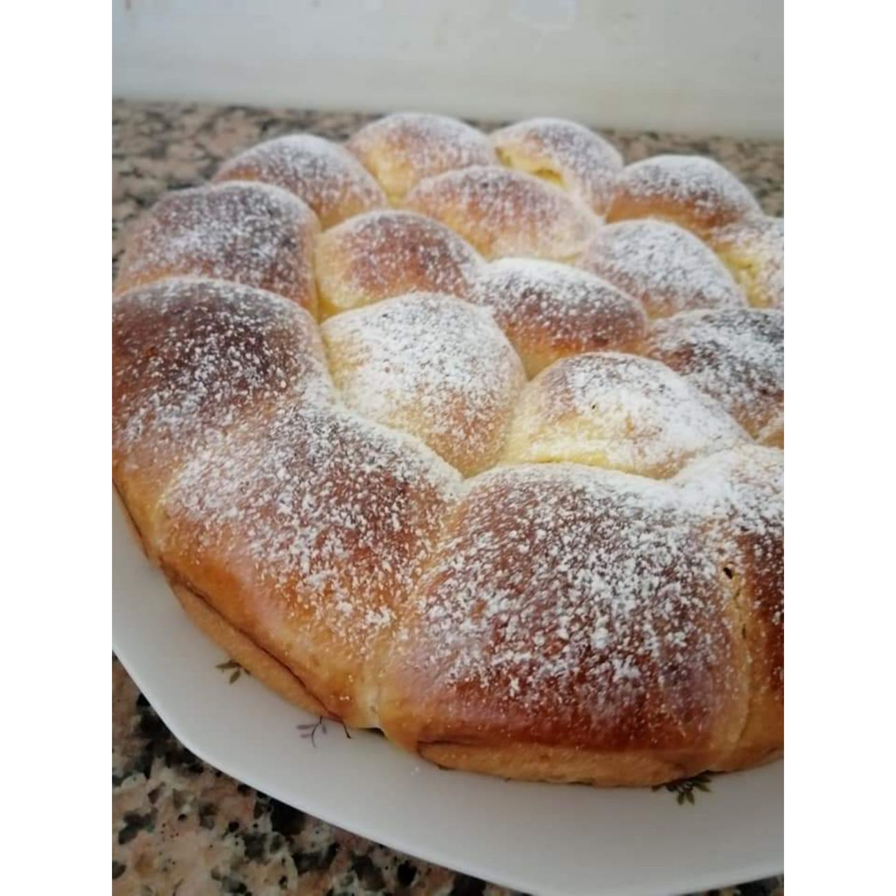 Danubio alla crema pasticcera