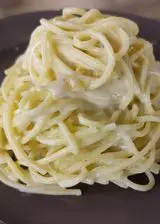Ricetta Spaghetti alla chitarra con crema di parmigiano al limone