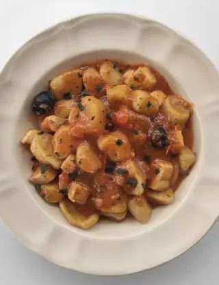 Ricetta Gnocchi di patate al sugo di pesce spada di Andrea_Ricci