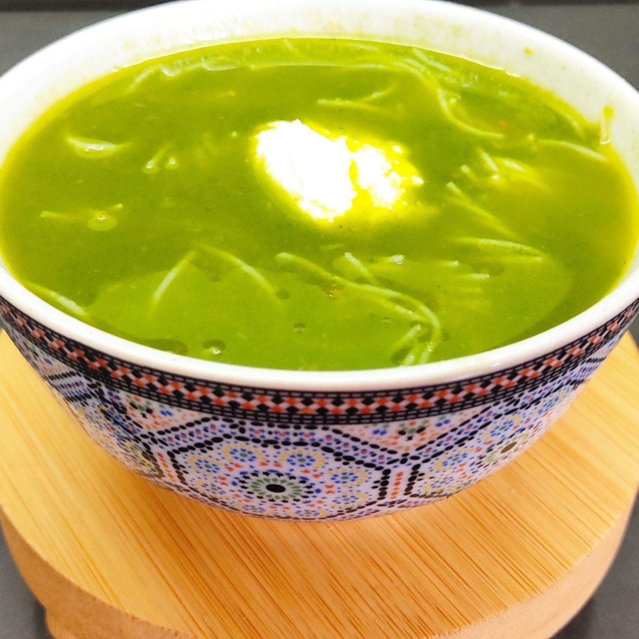 Zuppa spinaci e carote