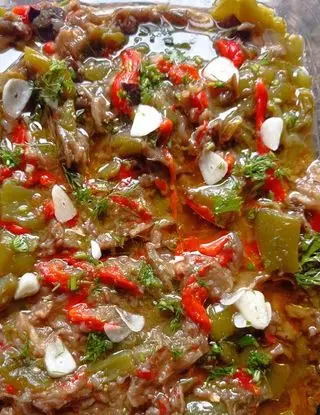 Ricetta Peperonata al forno di Miryam