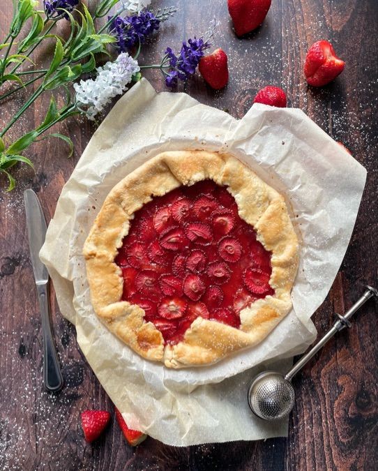 Galette alle fragole 🍓