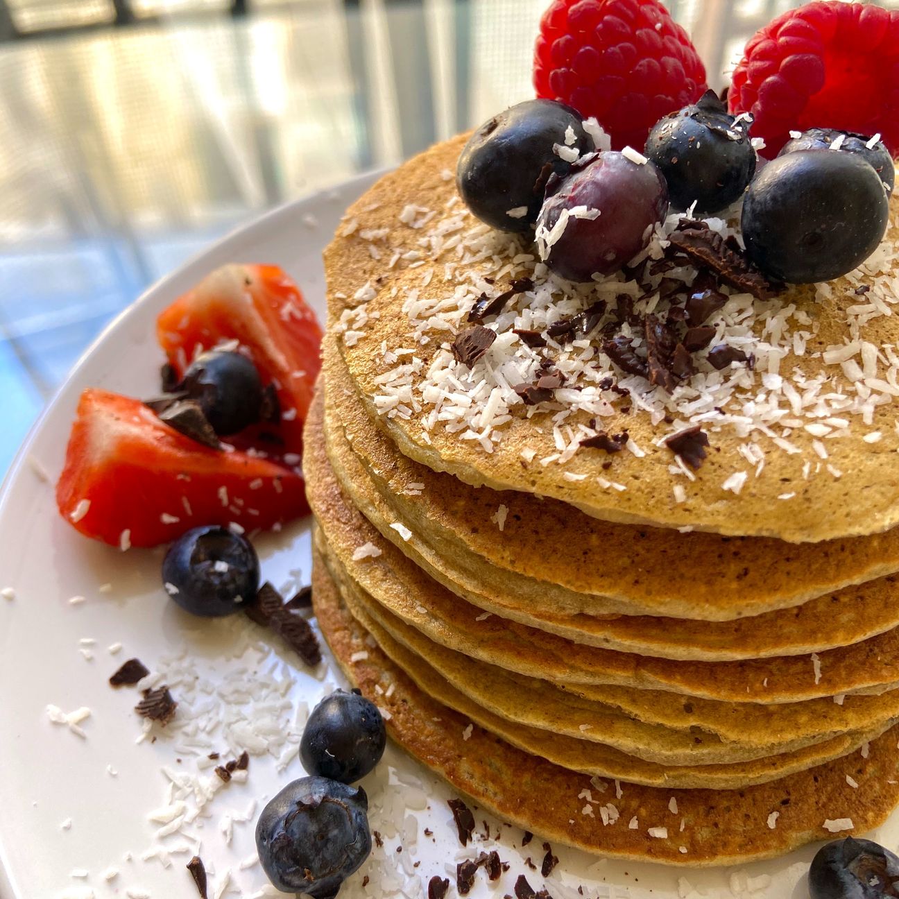 Pancake leggeri alla banana