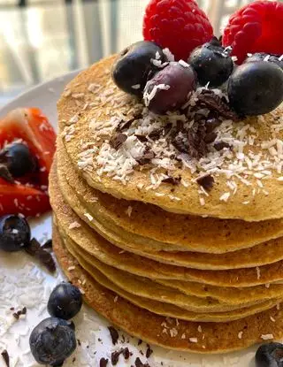 Ricetta Pancake leggeri alla banana di angolodelcibo