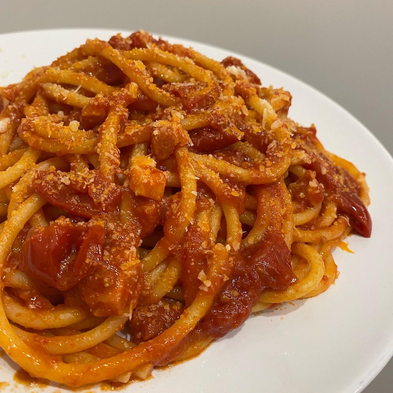 Bucatini a modo mio