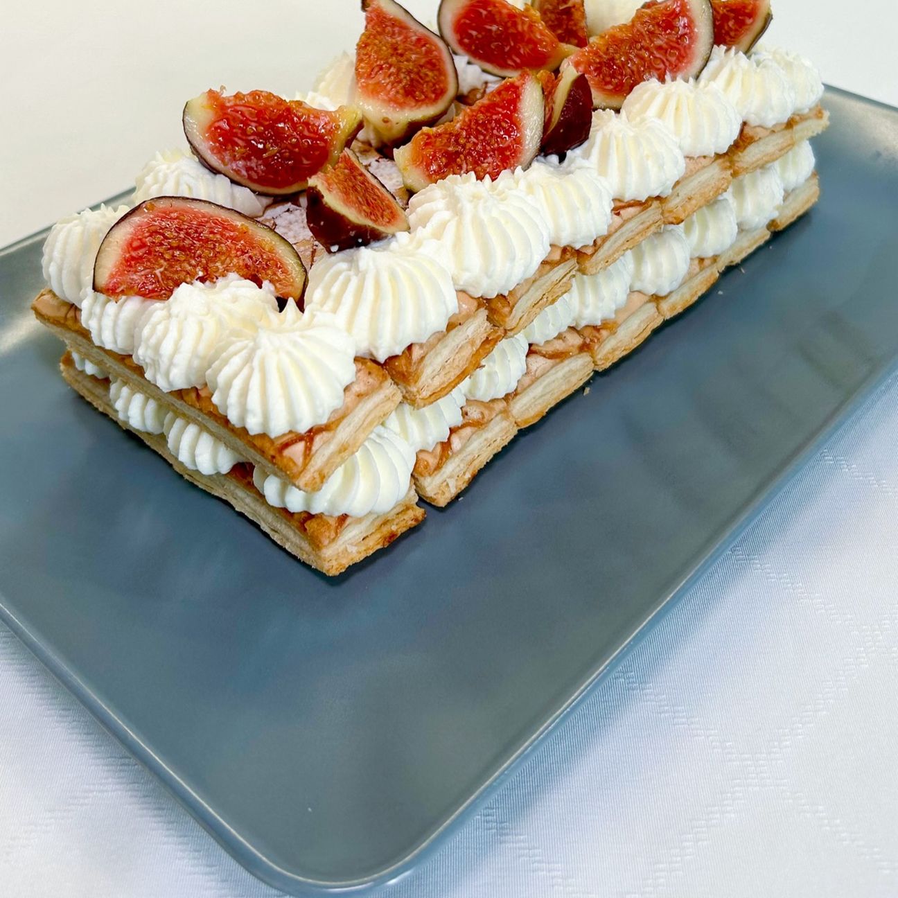 Millefoglie fichi e ricotta
