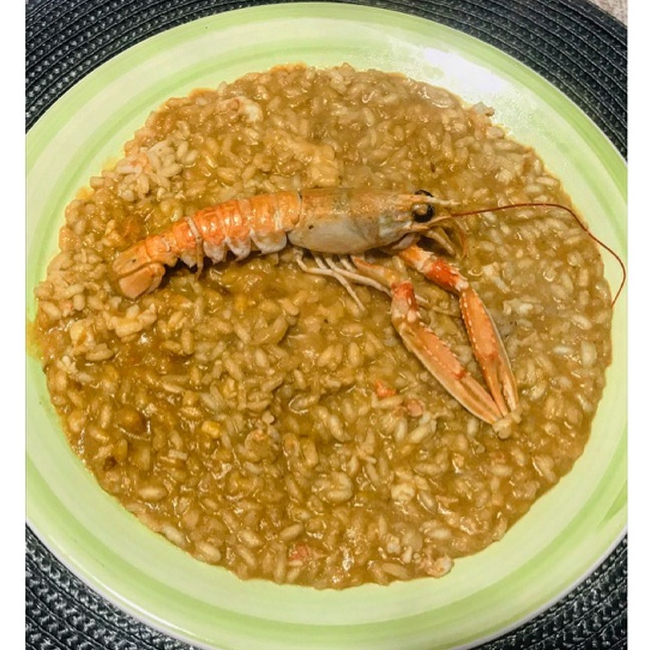 Risotto con gli scampi