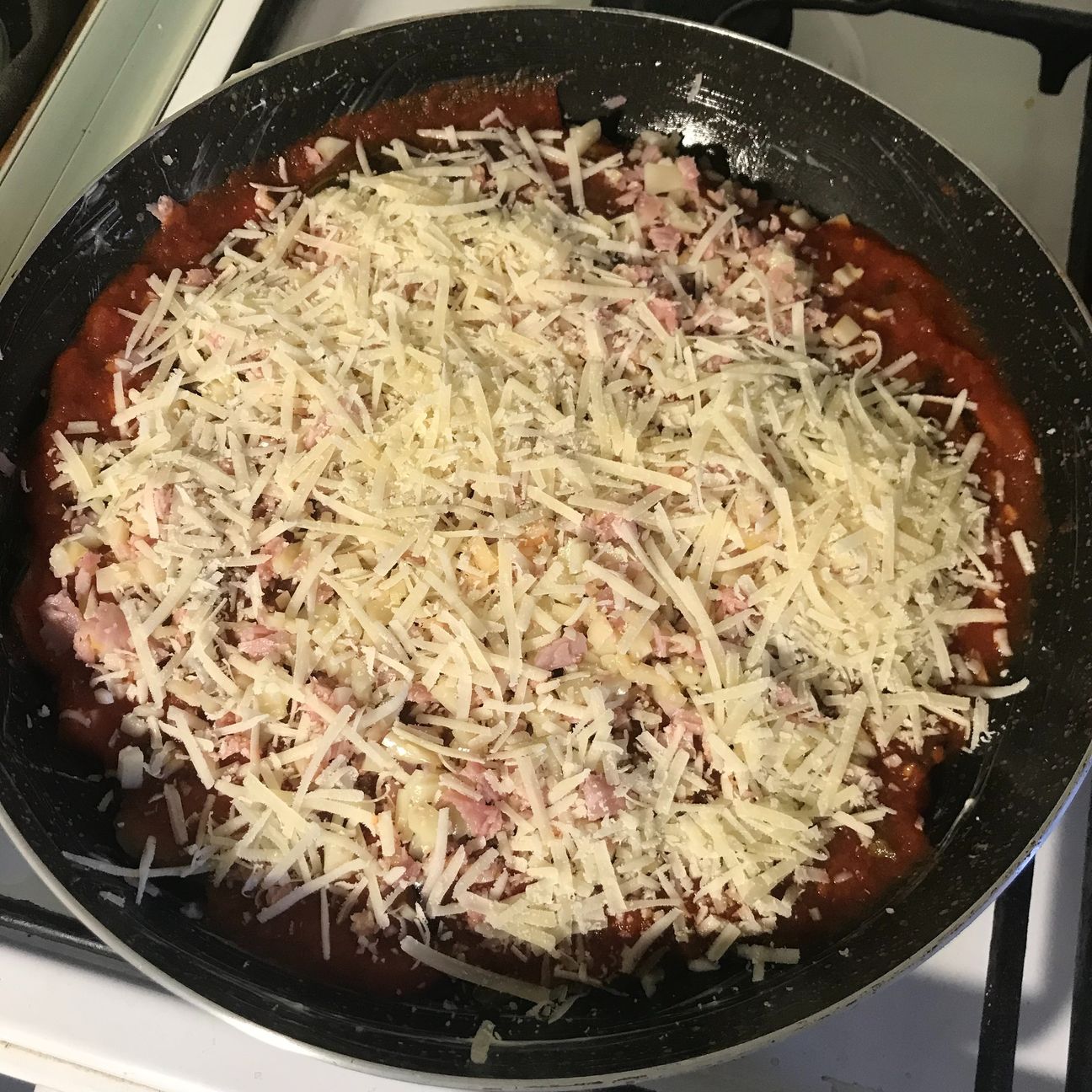 parmigiana di melanzane in padella per 2 persone