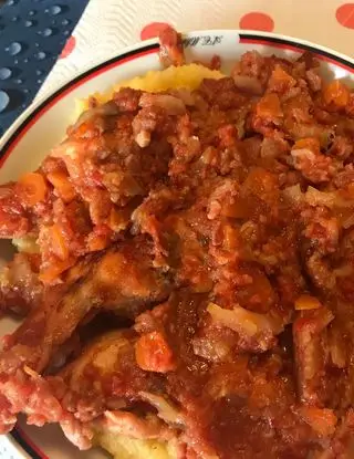 Ricetta CONIGLIO AL FORNO CON VERZA E POLENTA di maurizio765