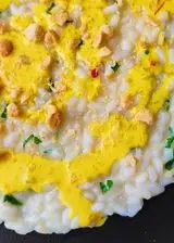 Ricetta RISOTTO AOP E FONDUTA ALLO ZAFFERANO