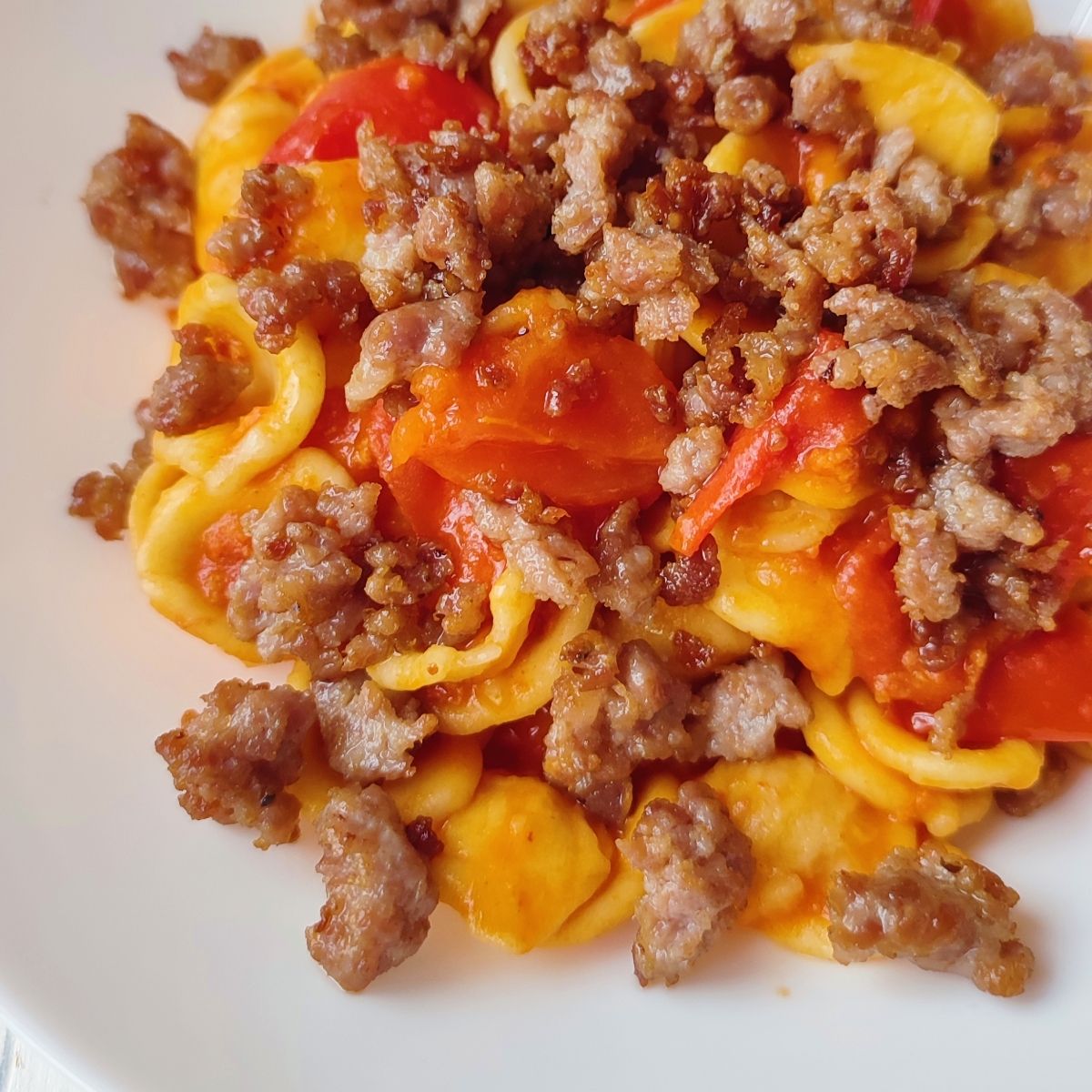 ORECCHIETTE NDUJA E SALSICCIA