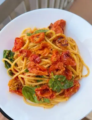Ricetta Spaghetti al pomodoro gratinato di FraiFornelli