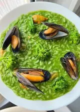 Ricetta Risotto Cime di rape e cozze