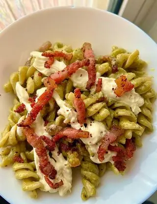 Ricetta Fusioni pistacchio, guanciale e stracciatella di FraiFornelli