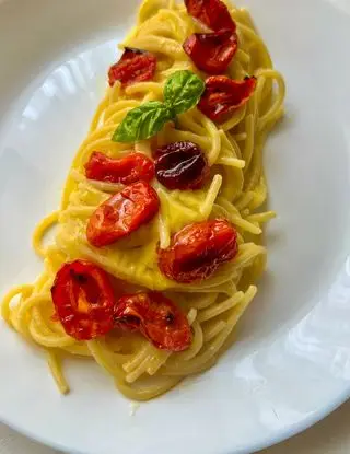 Copertina della ricetta Spaghetti ai 2 Pomodori di FraiFornelli