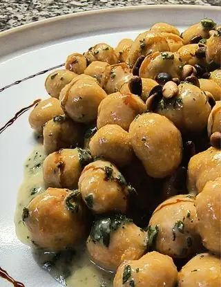 Ricetta Gnocchi con farina di ceci e zucca di mgigione23