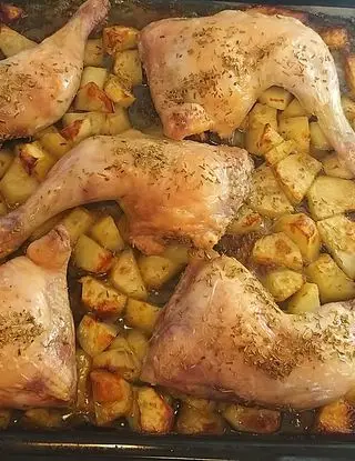 Ricetta Pollo con patate di angy88