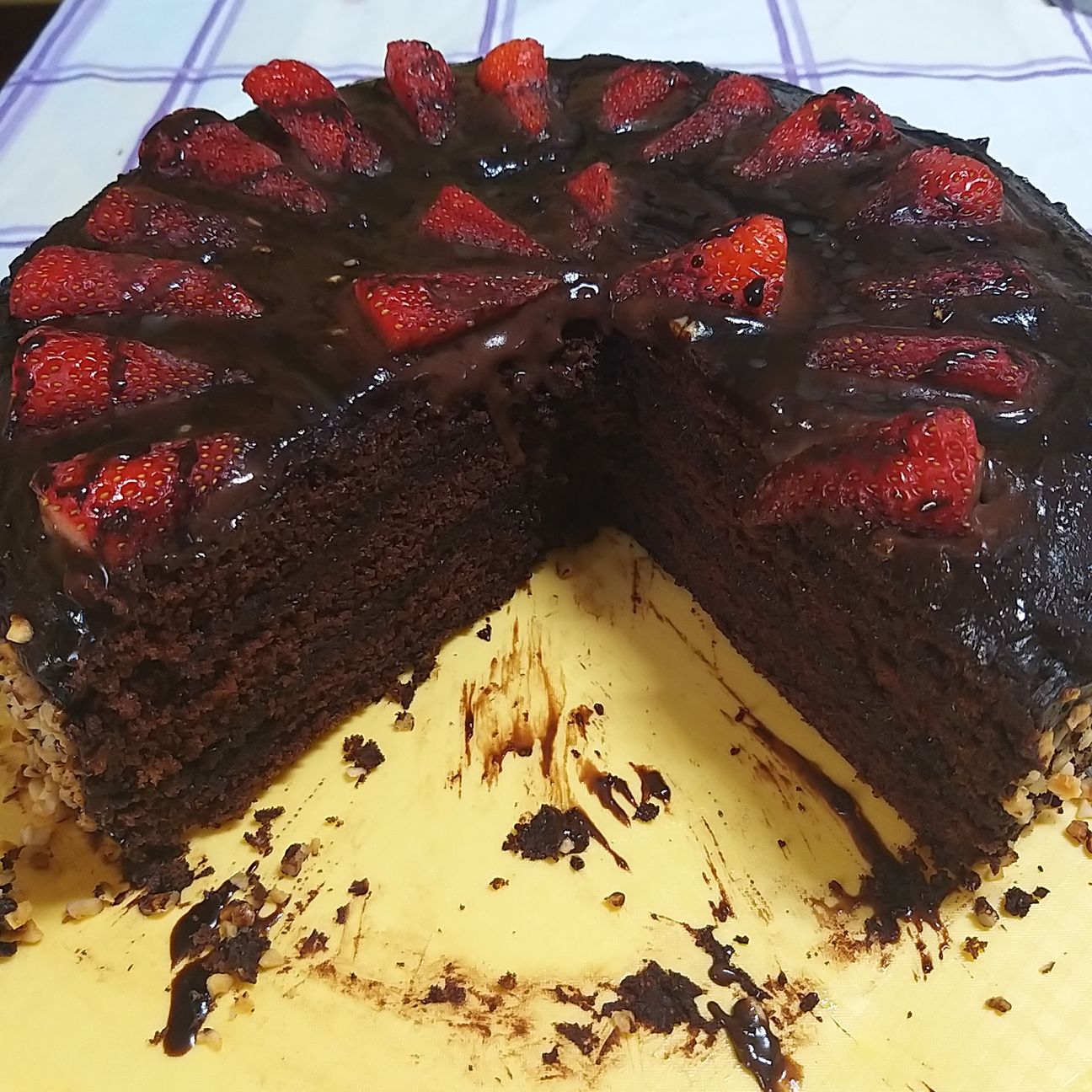 Torta americana di cioccolato rivisitata
