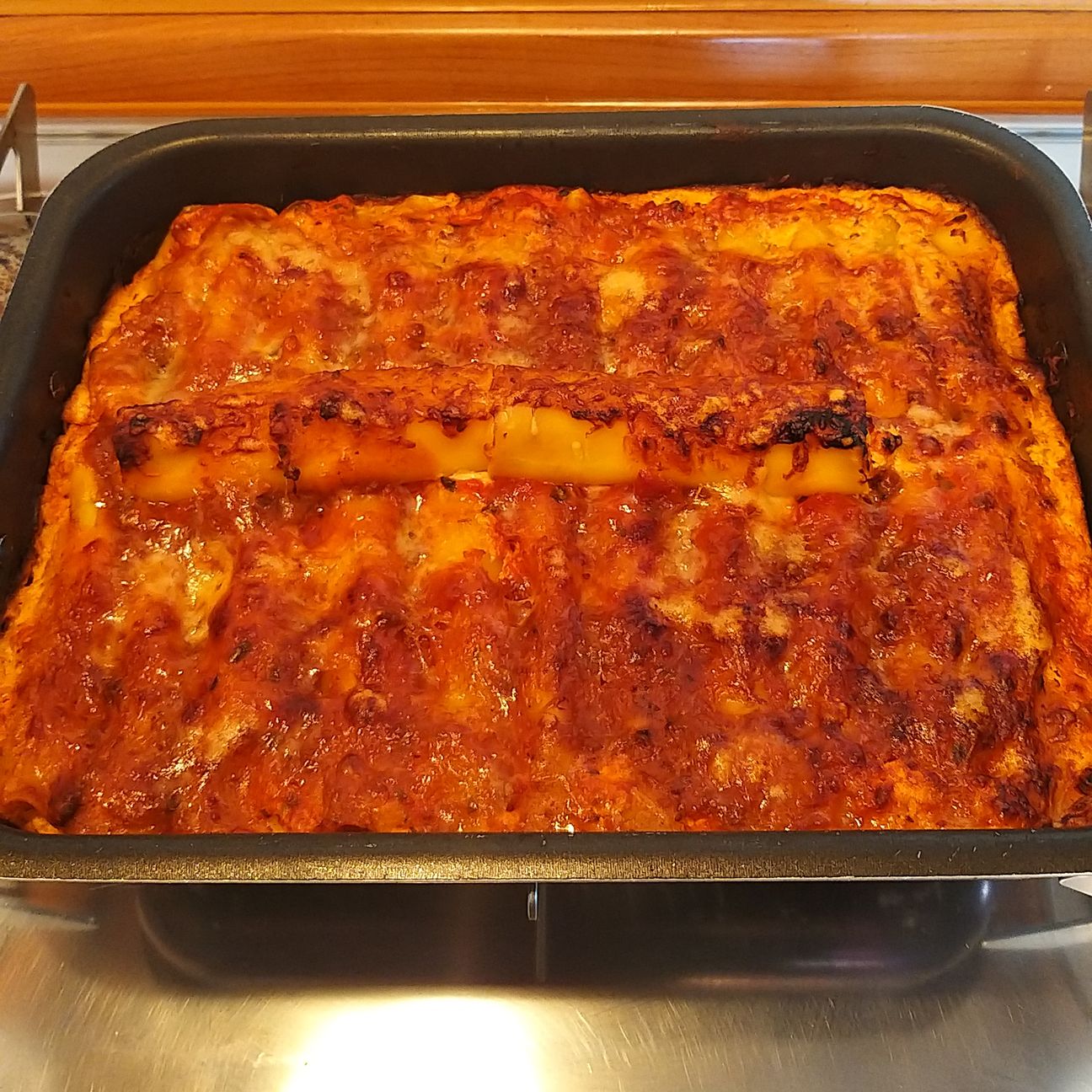 Cannelloni ricotta, robiola e speck