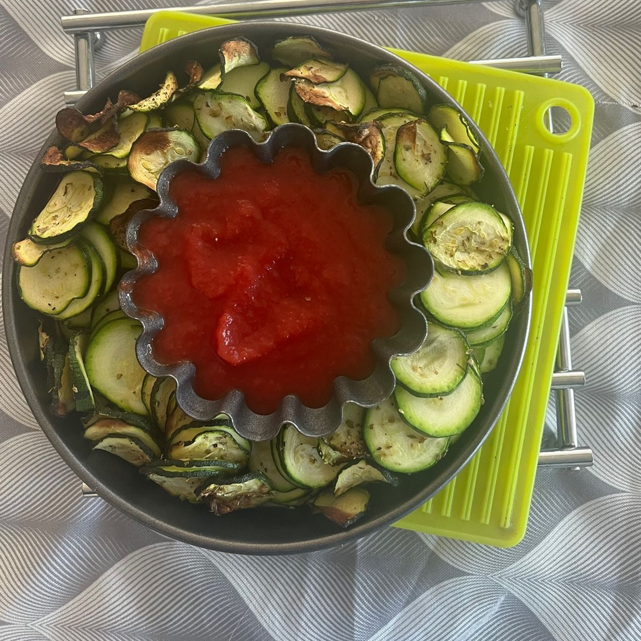 chips di zucchine senza olio in friggitrice ad aria