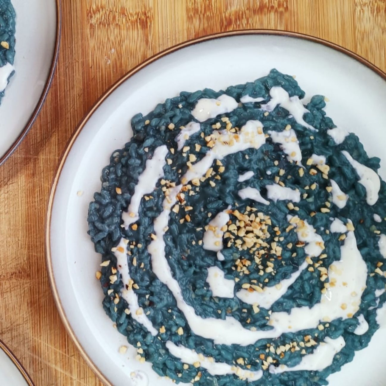 Risotto blu