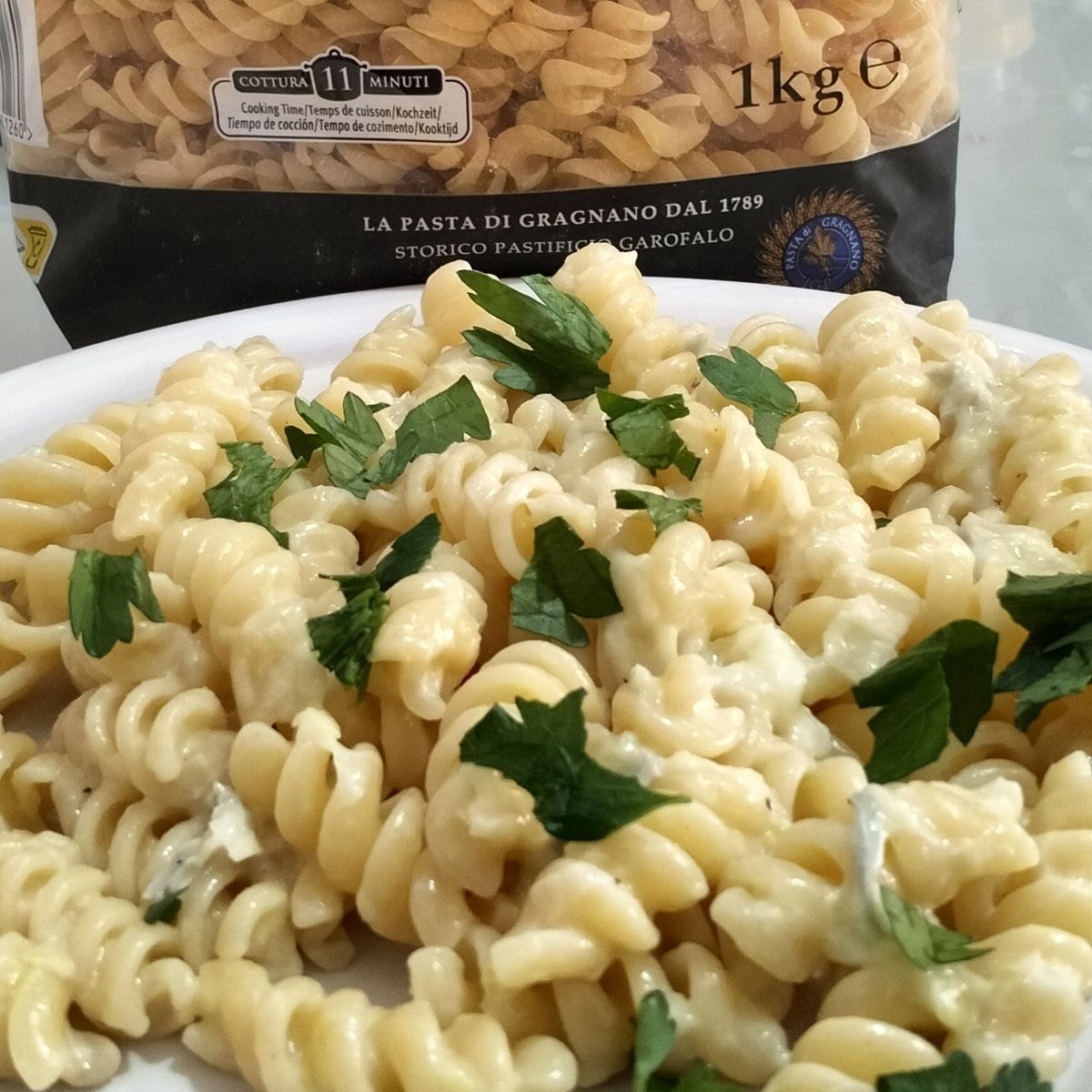 Fusilli Porro e Gorgonzola dolce