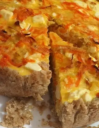 Ricetta Torta rustica carote porro e feta di denerik6