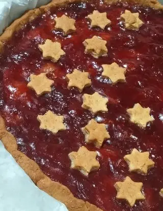 Ricetta Crostata alla Marmellata di fragole con farina integrale di denerik6