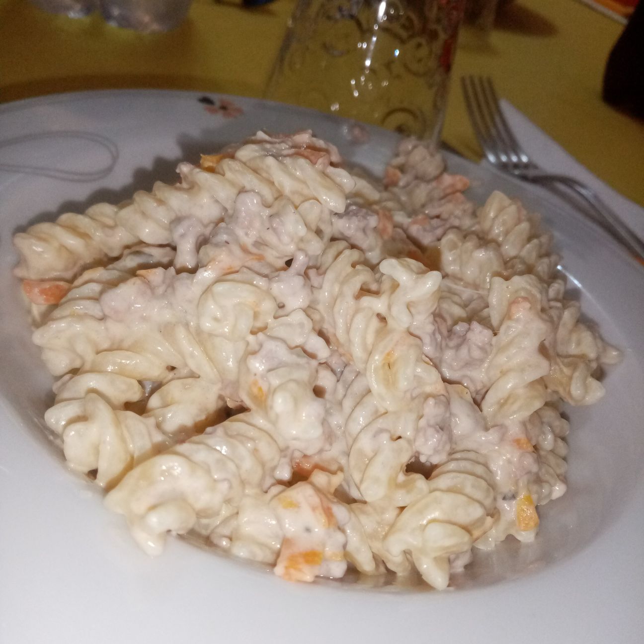 Fusilli al ragù bianco