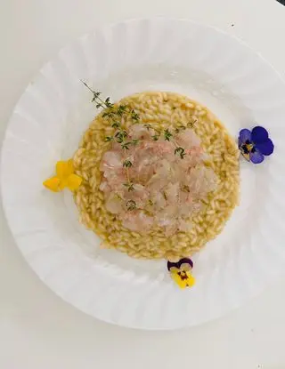 Ricetta Risotto Carnaroli mantecato al limone con battuta di scampi di lucia.pavanastolfo