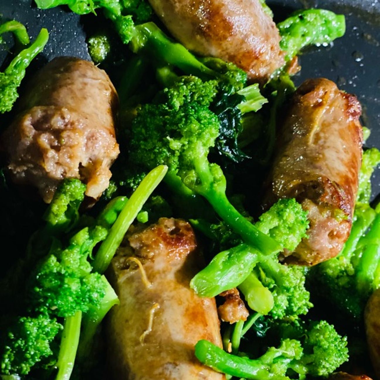 Salsiccia cime di rapa e fiori