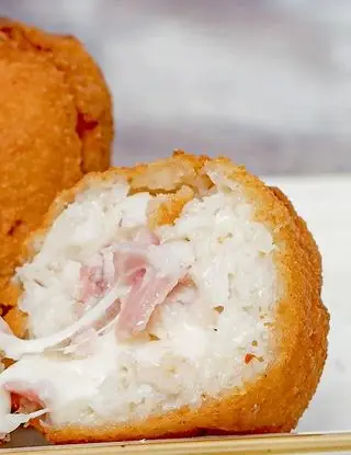 Ricetta Arancini riso al burro e sorpresa filante di lucia.pavanastolfo