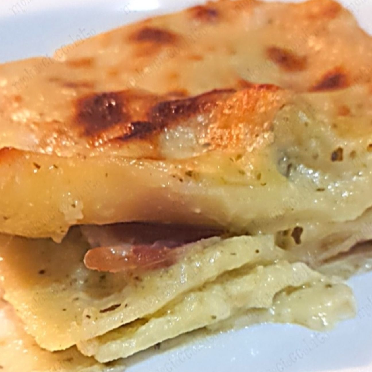 Lasagna Verde Con Prosciutto E...