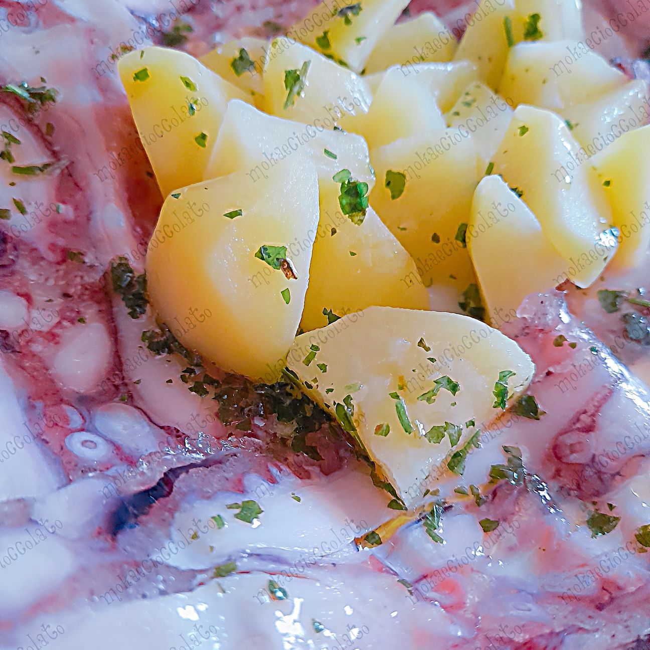Carpaccio di polpo - profumi di Sicilia