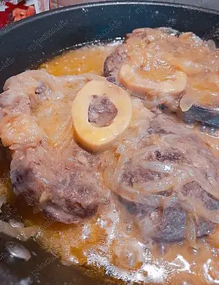 Ricetta Ossobuco Con Cipolle - Super Tenero di mokaecioccolato