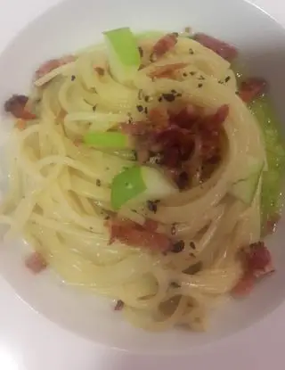 Ricetta Spaghetti Guanciale e Mela Verde di Massimo88