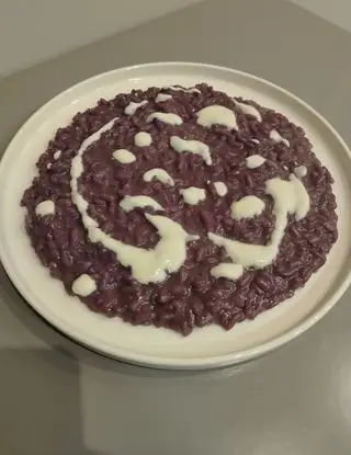 Copertina della ricetta risotto ai mirtilli e fonduta di parmigiano di adriano.bianco