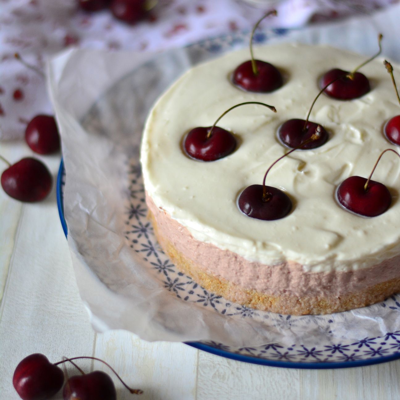 Cheesecake alle ciliegie