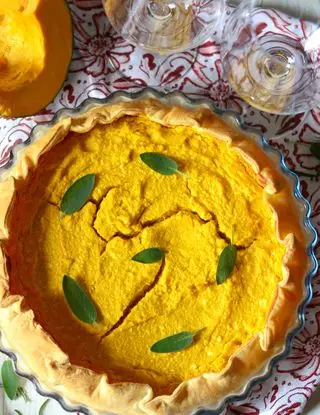 Ricetta Quiche alla zucca e ricotta di ricettedimaria